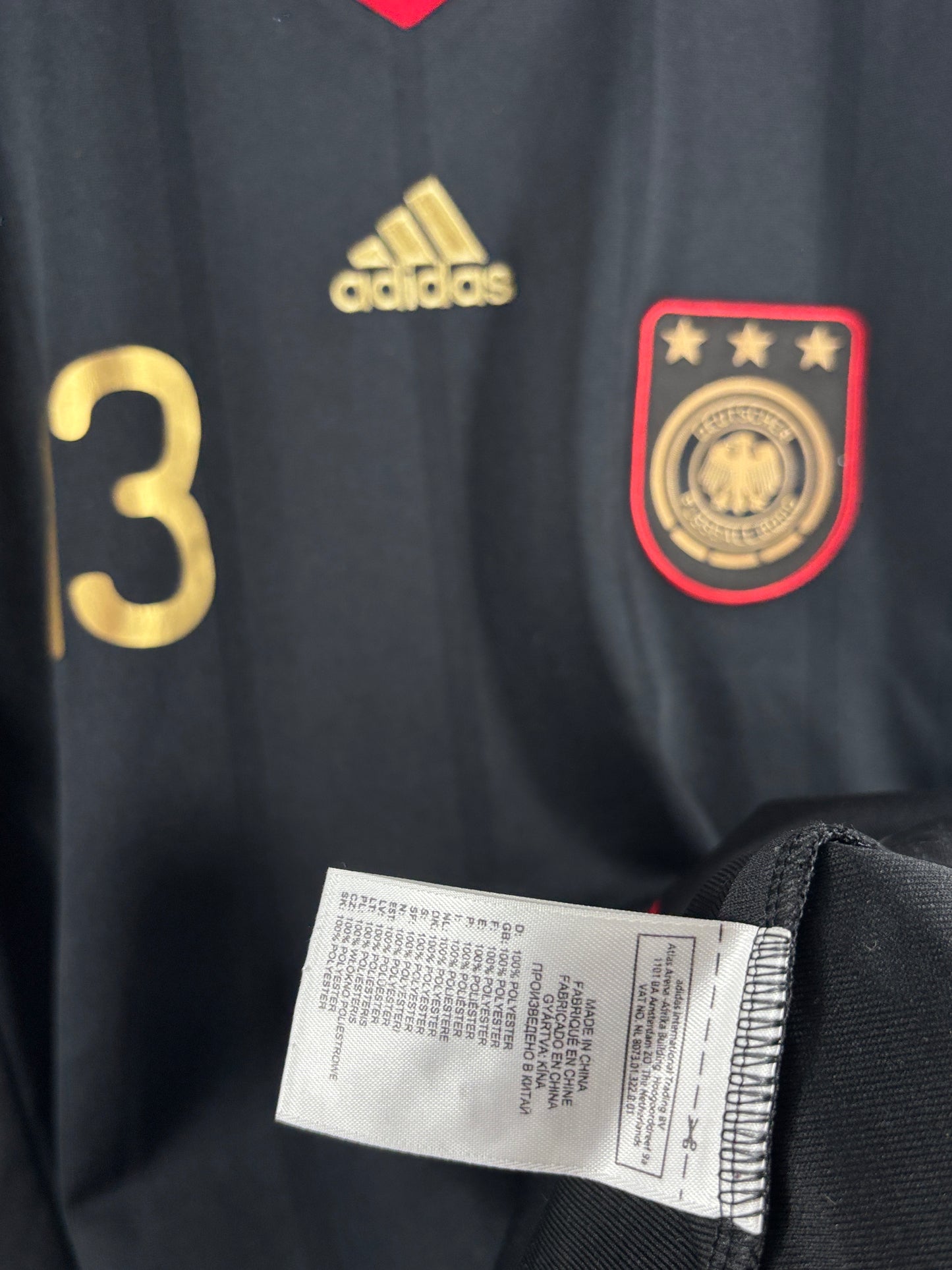 Deutschland DFB 2010 Auswärtstrikot – L - #13 Müller