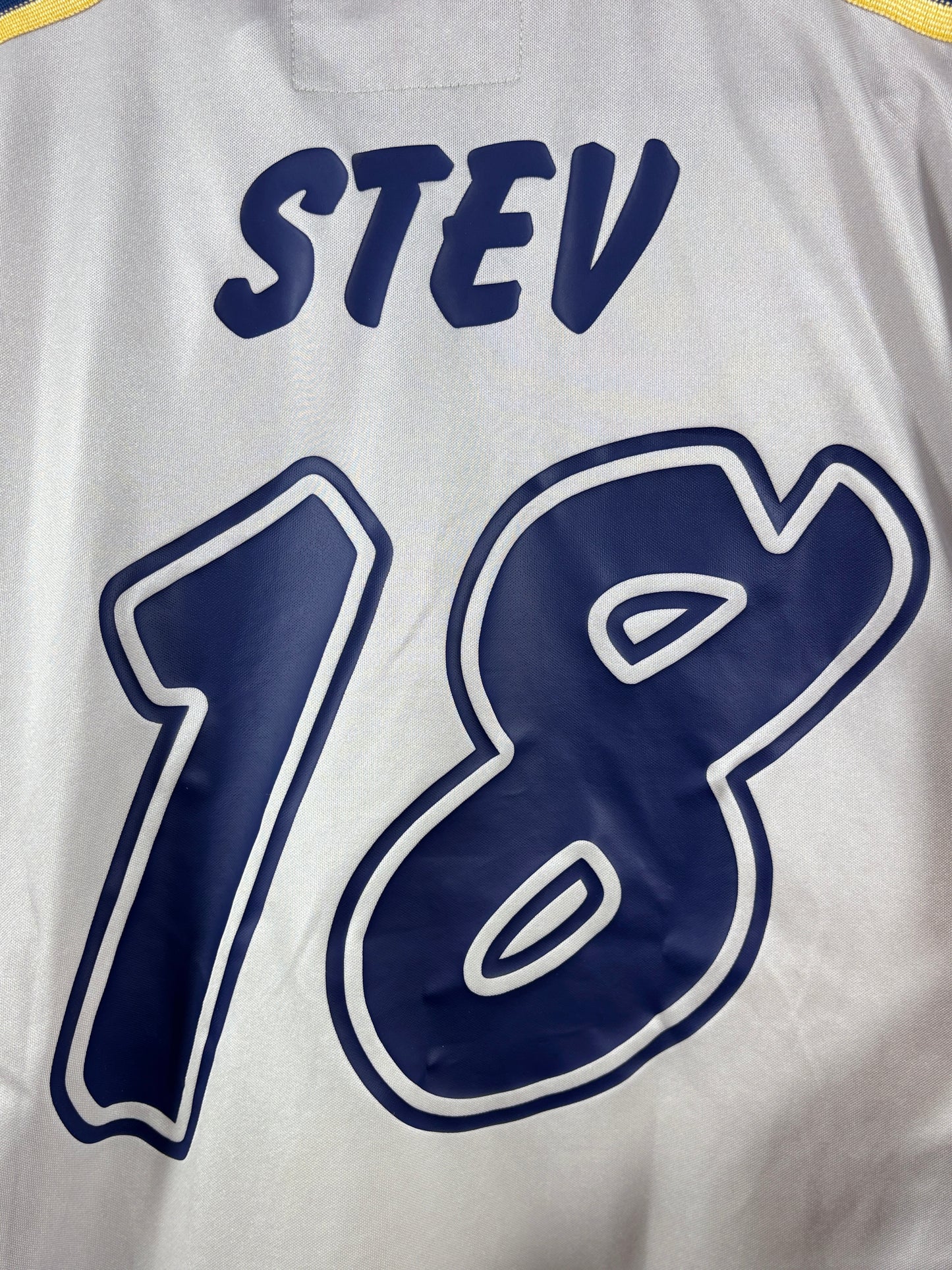 Parma AC 2000/2001 Auswärtstrikot mit Sonderflock - L - #18 Stev (Matchworn)