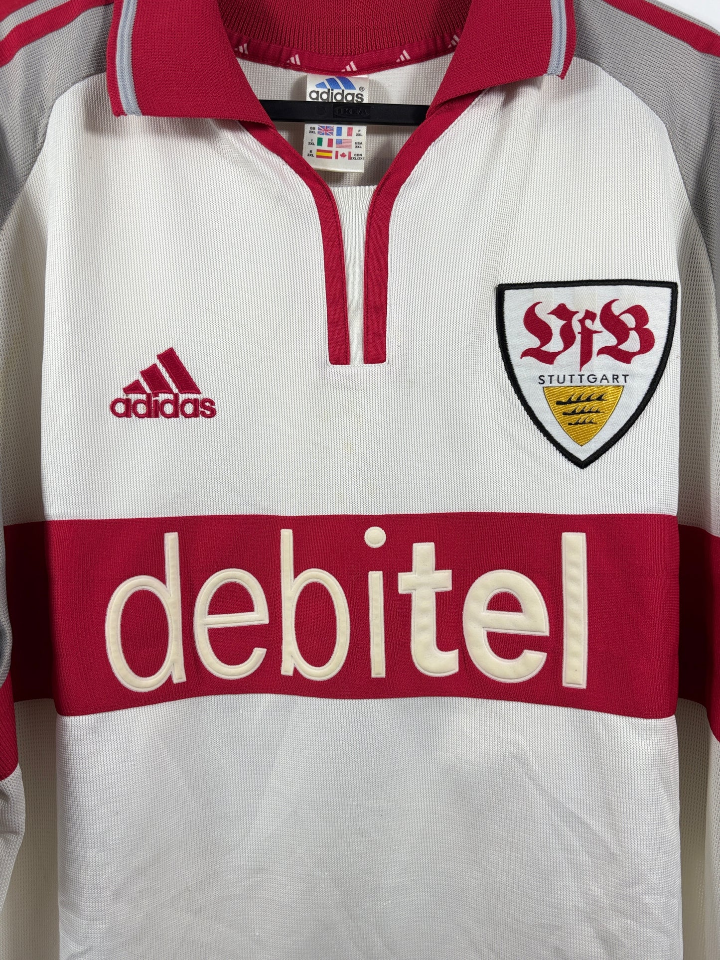 VfB Stuttgart 2000/2001 Heimtrikot - XXL - #36 Dundee