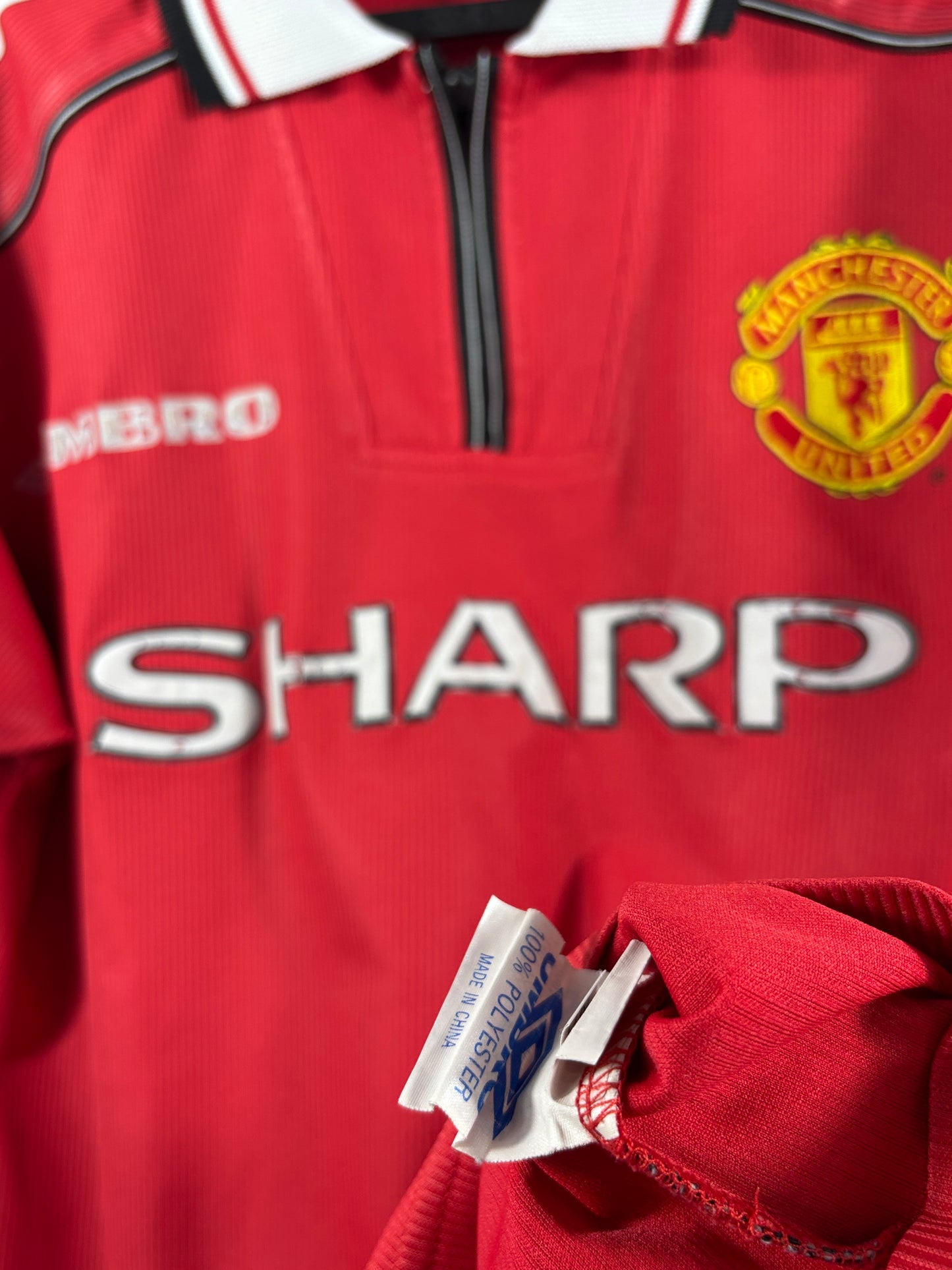 Manchester United 1998/1999/2000 Heimtrikot - M