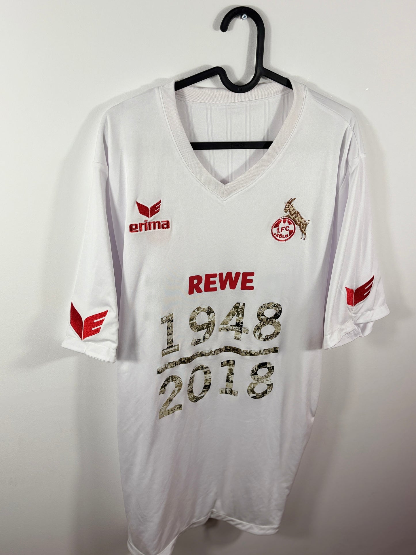 1. FC Köln 2017/2018 Jubiläumstrikot Rewe – XXL