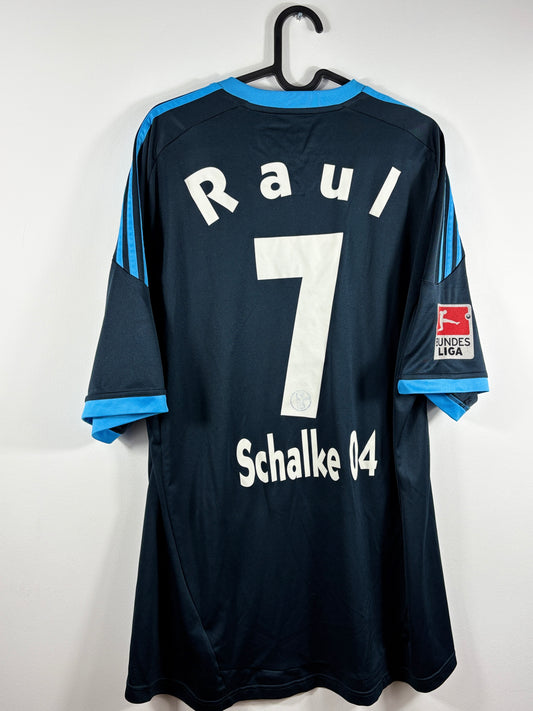 Schalke 04 2010/2011 Auswärtstrikot - XL - #7 Raul