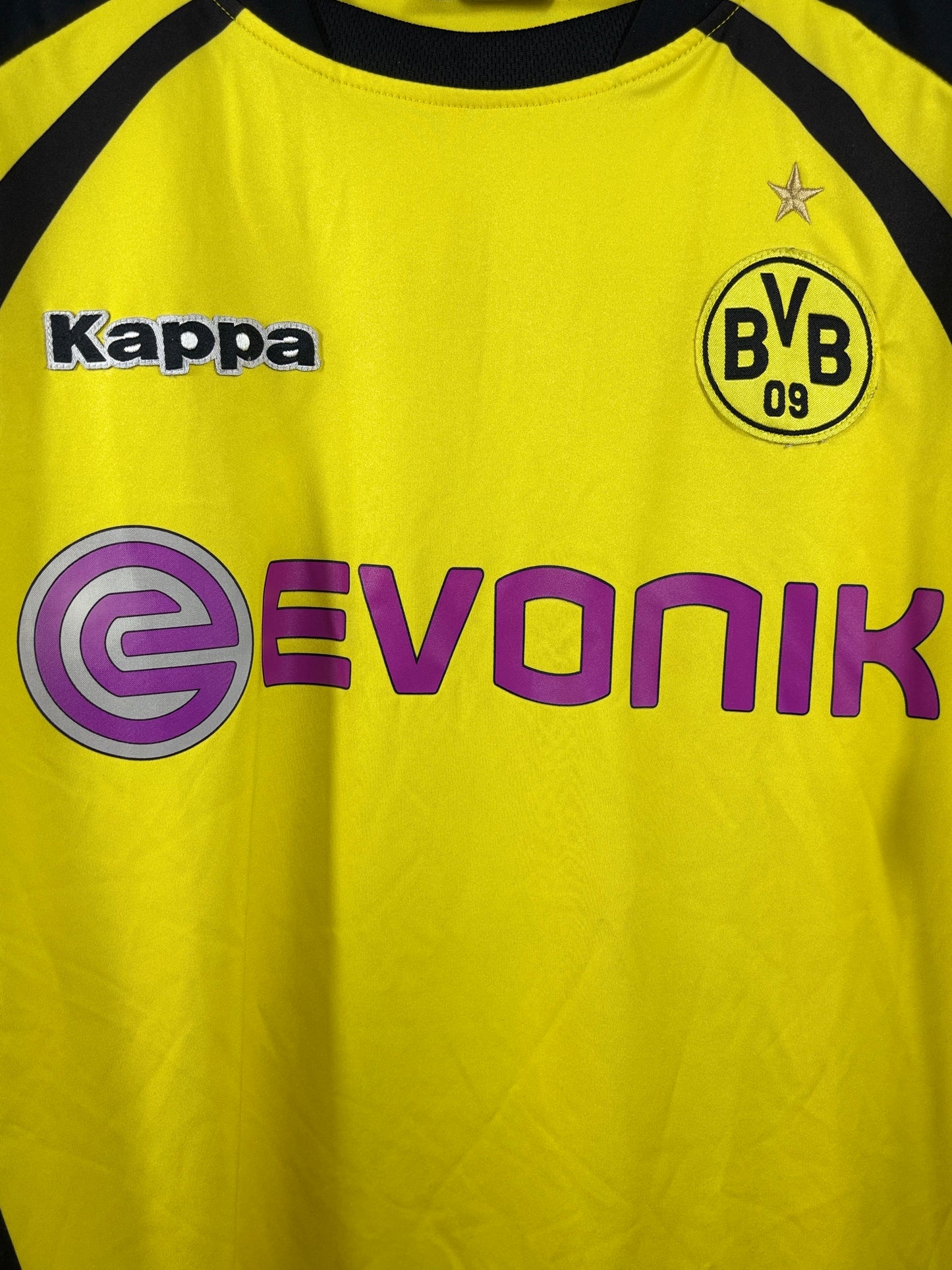 BVB Borussia Dortmund 2009/2010 Heimtrikot - XL - #18 Barrios