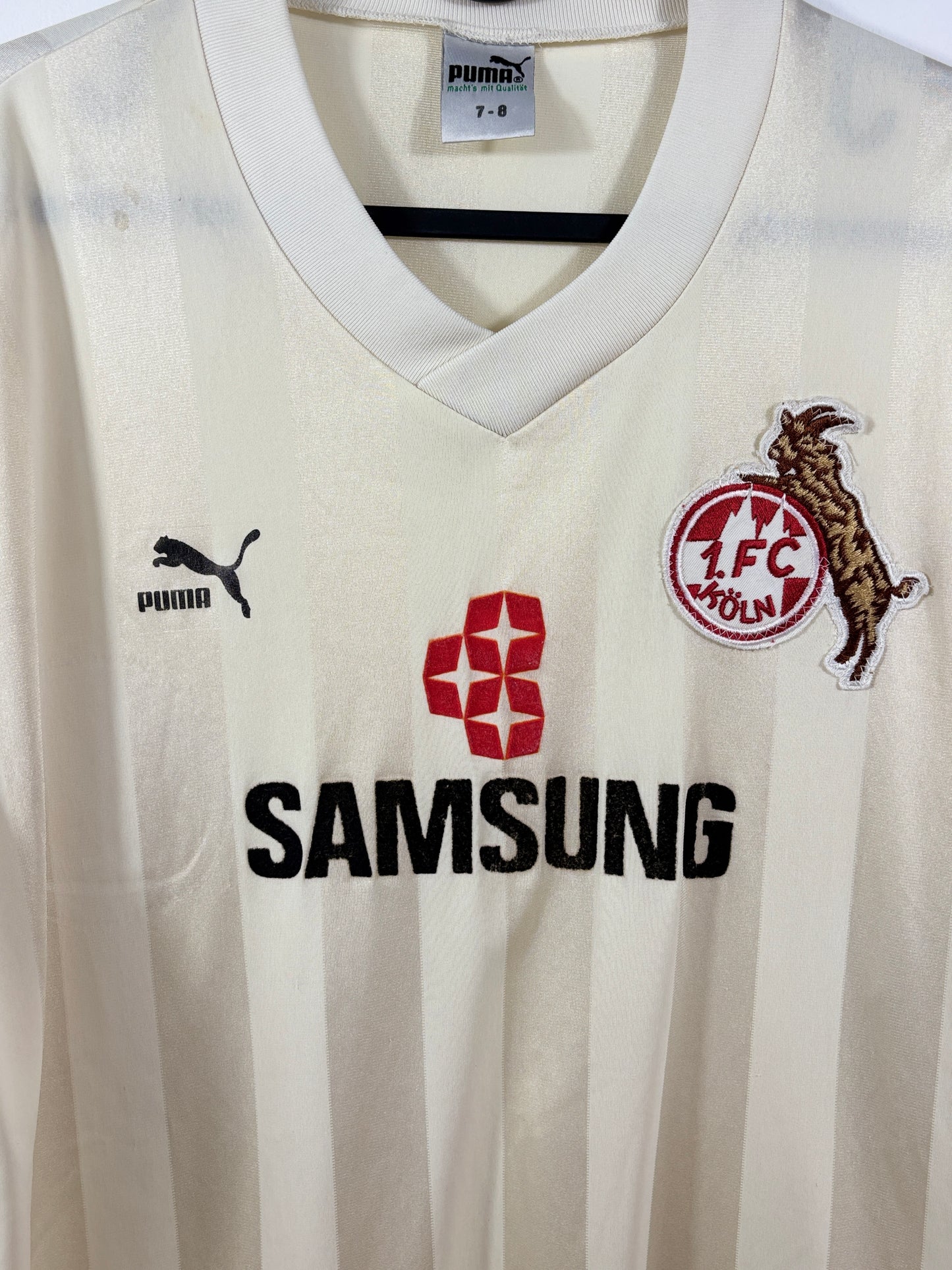 1. FC Köln 1988/1989 Heimtrikot Samsung – L/XL