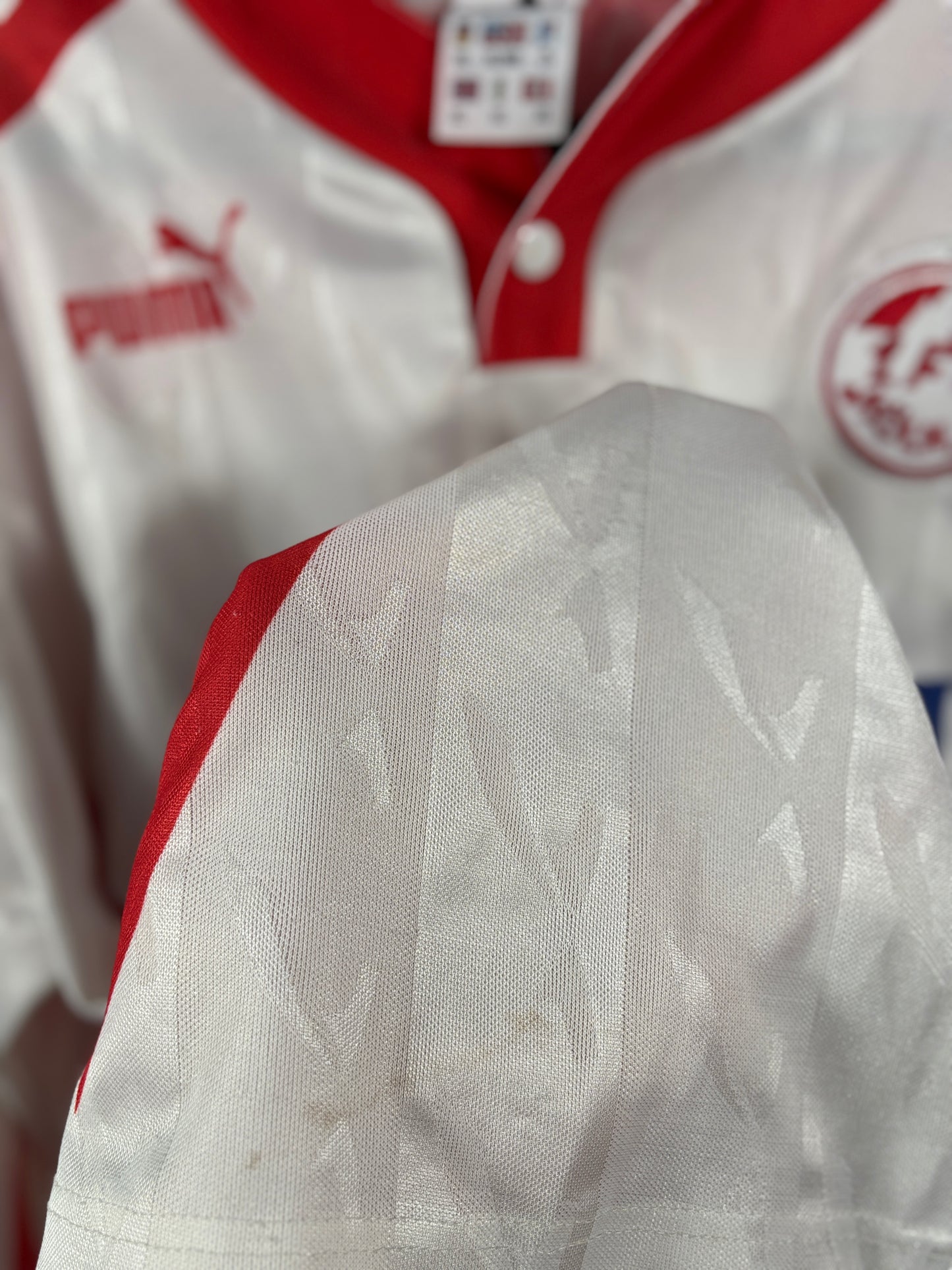 1. FC Köln 1993/1994 Heimtrikot Pepsi– XL - #9 Littbarski