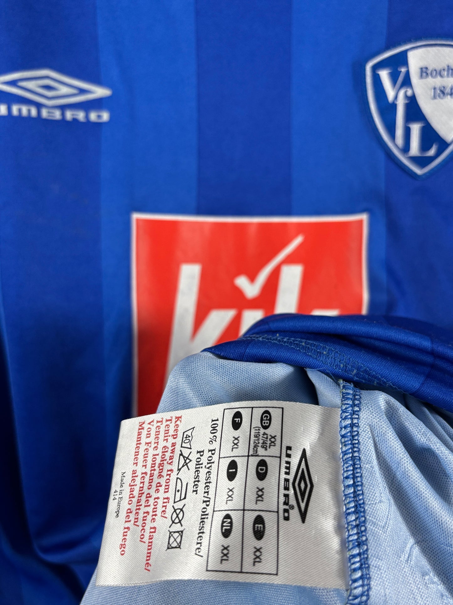 VfL Bochum 2007/2008 Heimtrikot - XXL - #19 Grote