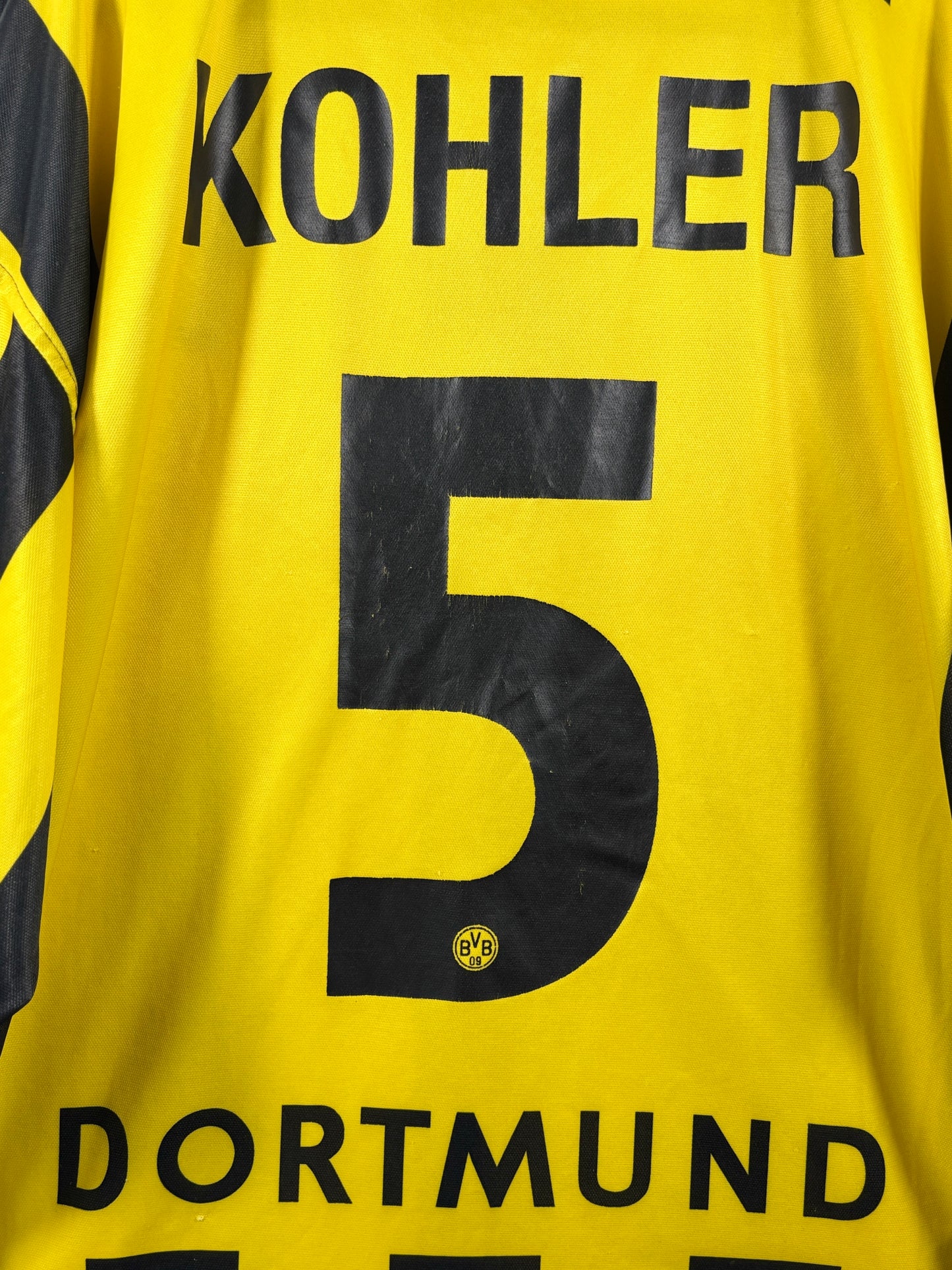 BVB Borussia Dortmund 2000/2001/2002 Heimtrikot - XL - #5 Kohler