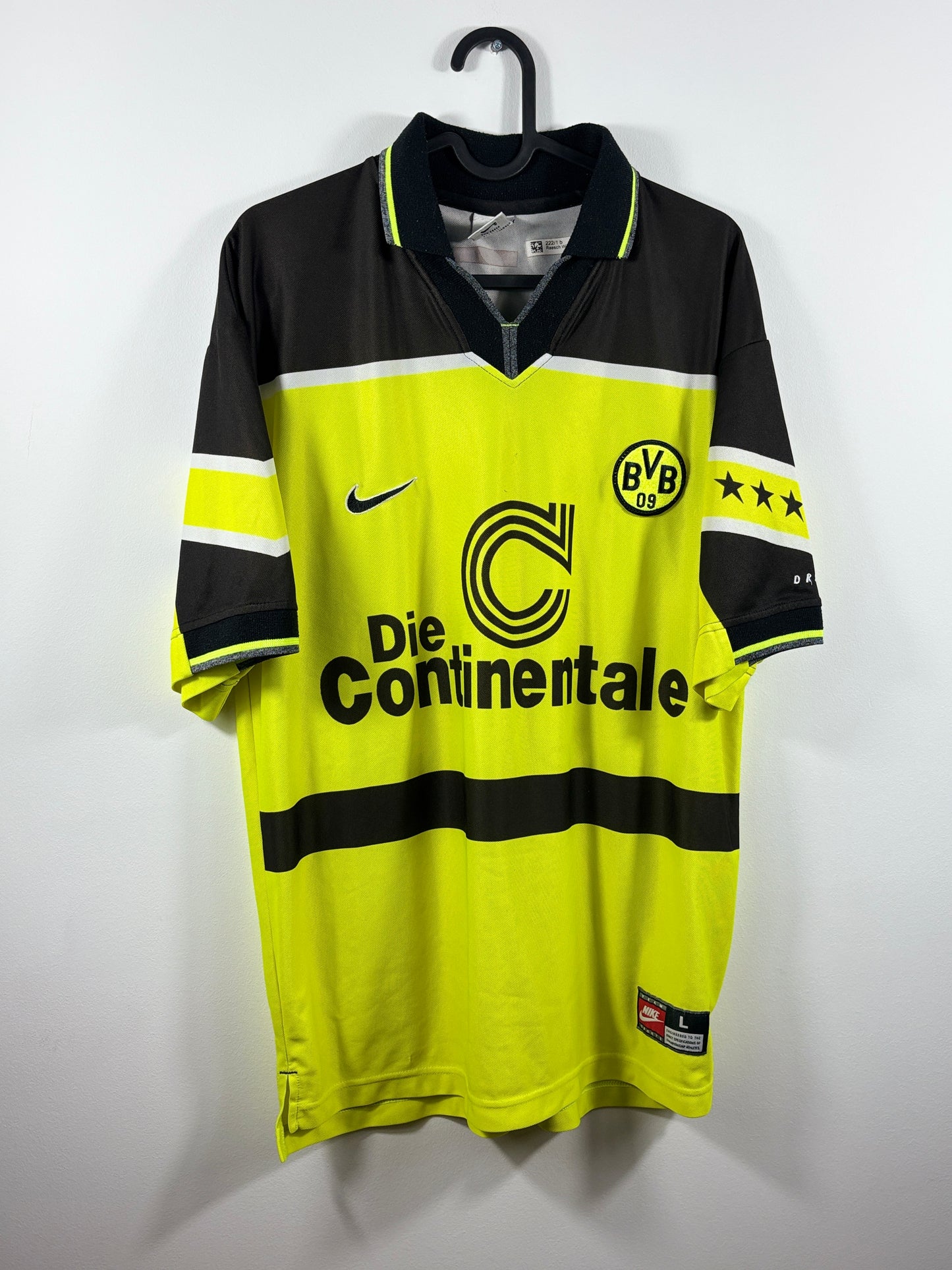 BVB Borussia Dortmund 1997/1998 Heimtrikot - L