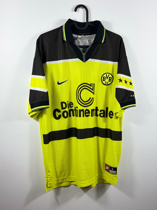 BVB Borussia Dortmund 1997/1998 Heimtrikot - L