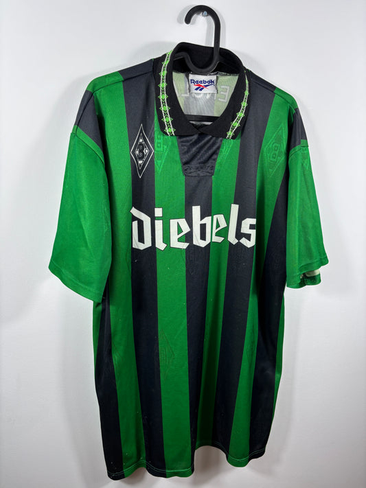 Borussia Mönchengladbach 1995/1996 Heimtrikot Diebels - XL