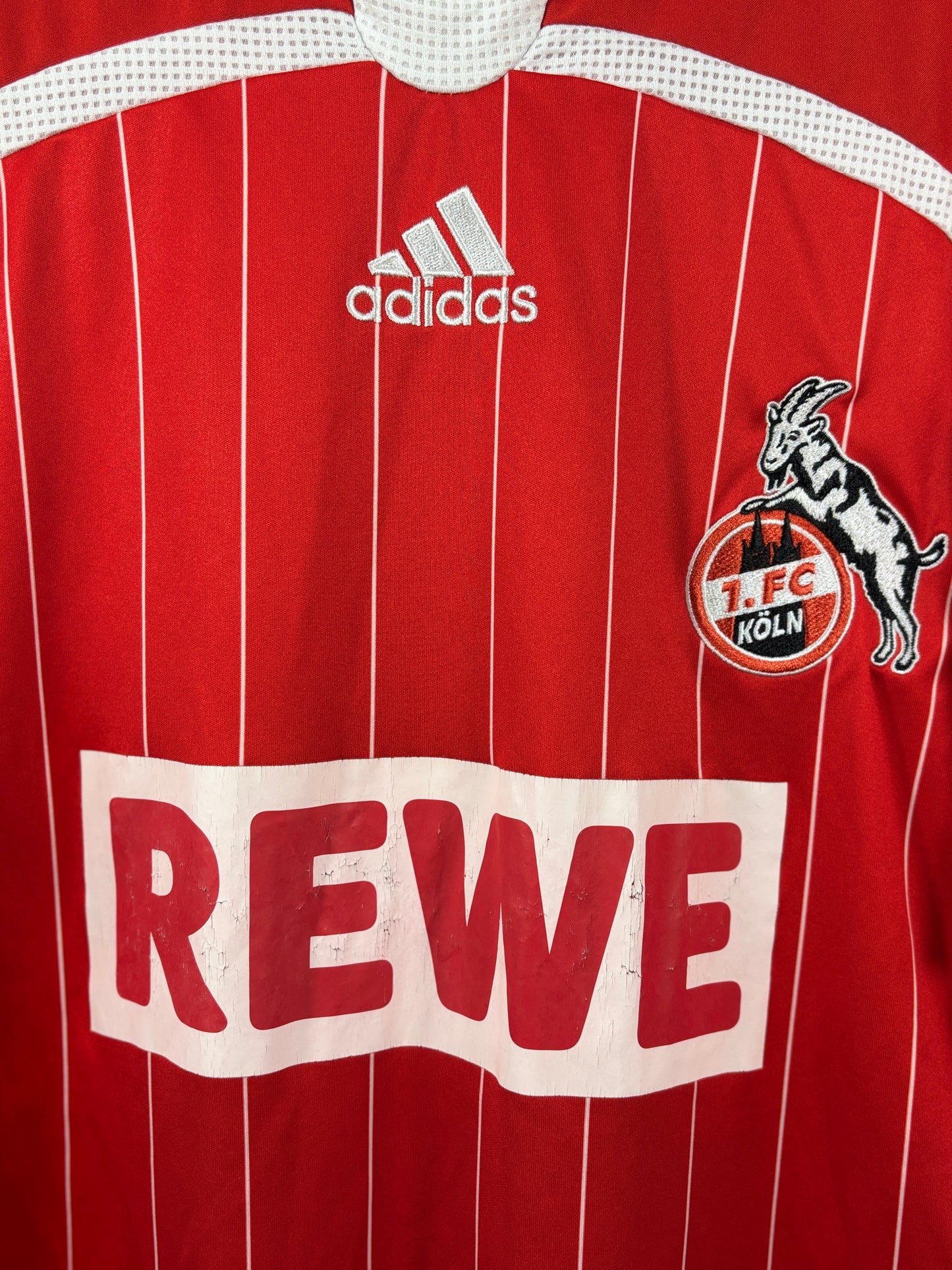 1. FC Köln 2007/2008 Heimtrikot Rewe – XL - #10 Broich