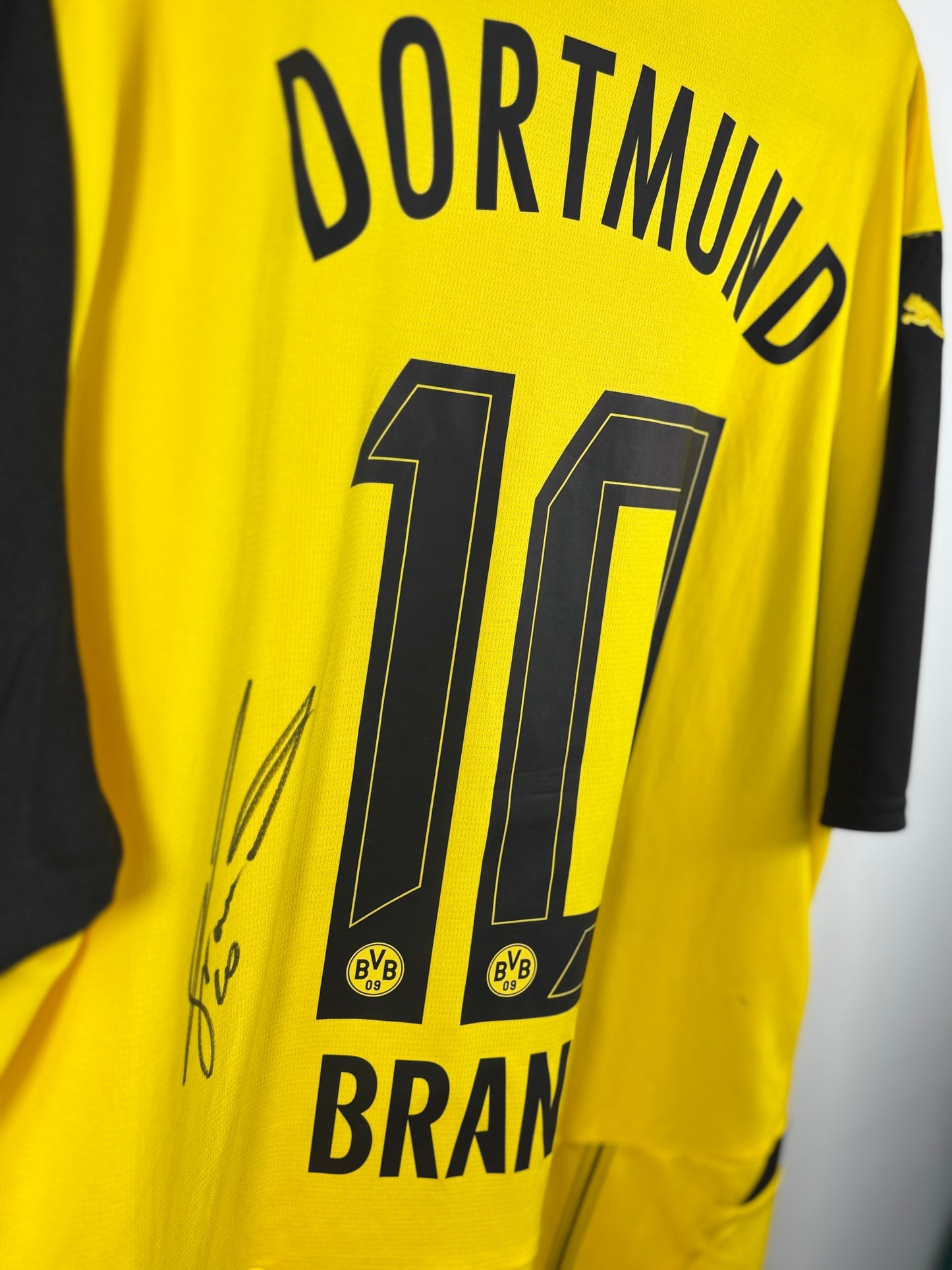 BVB Borussia Dortmund 2024/2025 Heimtrikot - XL - #10 Brandt (signiert & mit Original Rechnung + Etiketten)