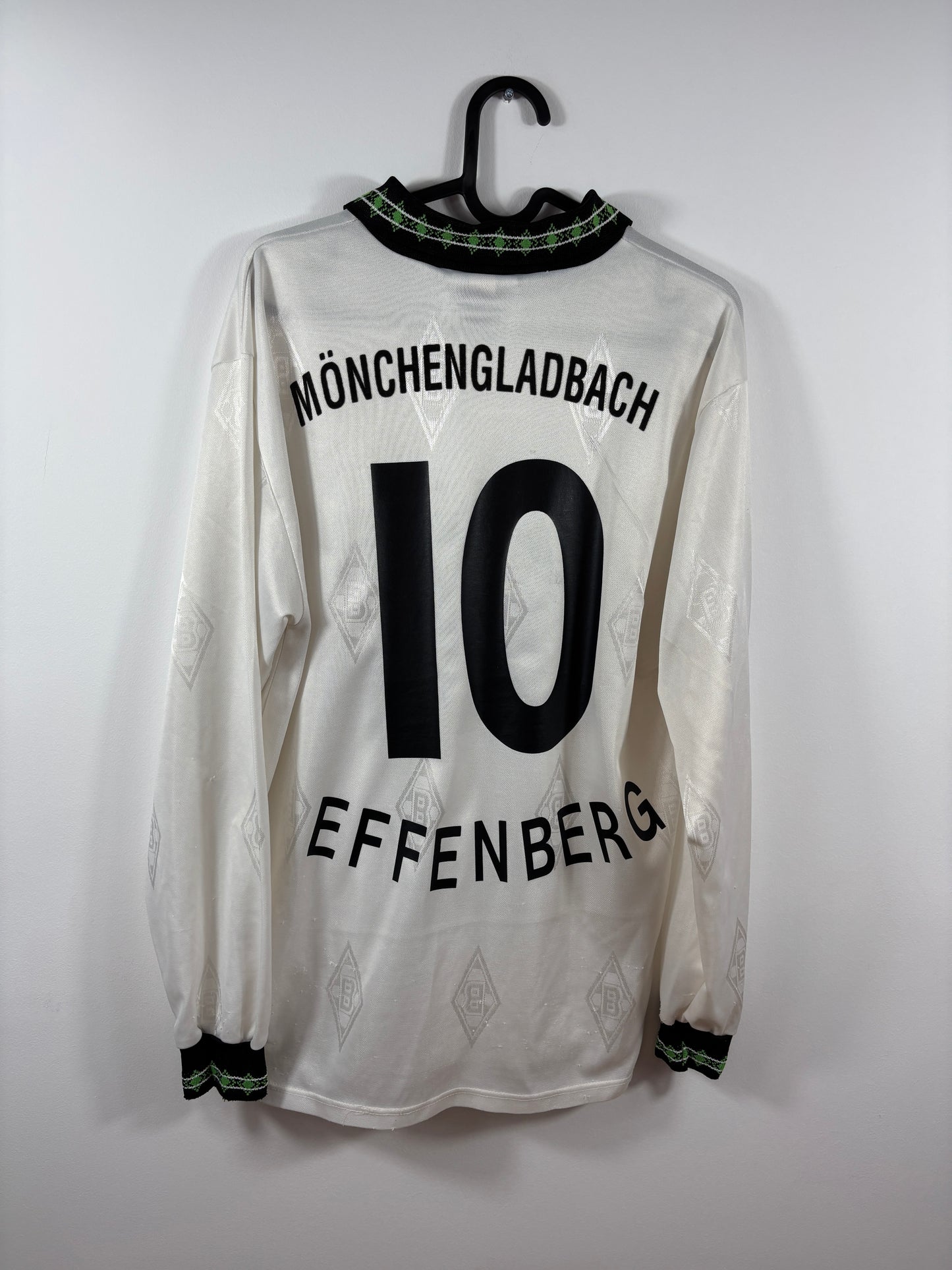 Borussia Mönchengladbach 1995/1996 Heimtrikot - M - #10 Effenberg