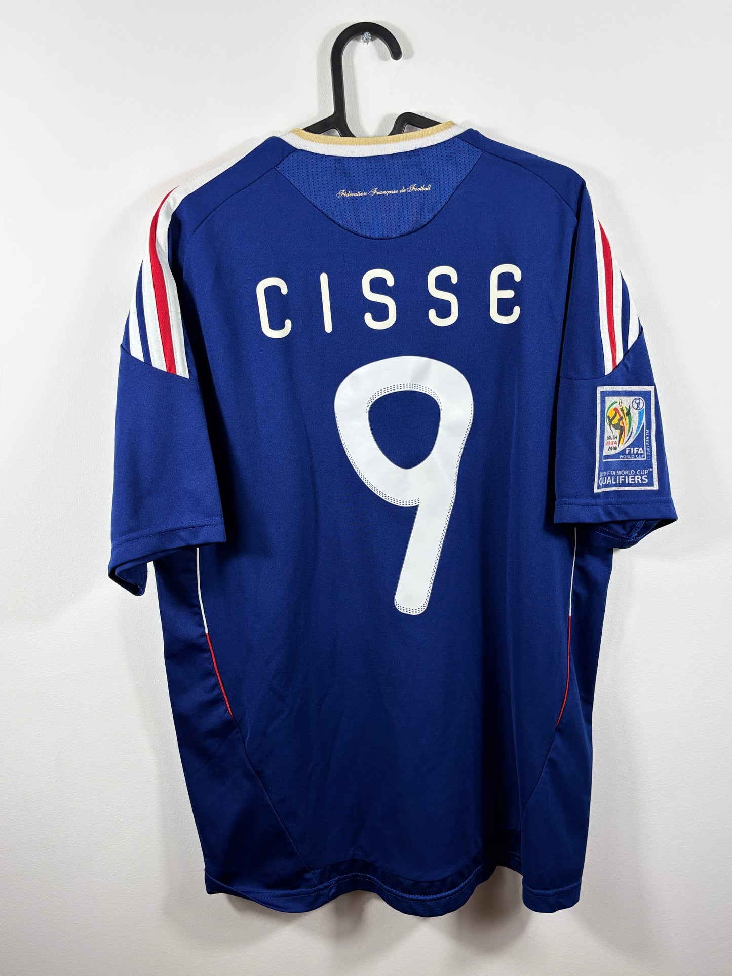Frankreich Trikot WM 2010 Südafrika - M - #9 Cisse