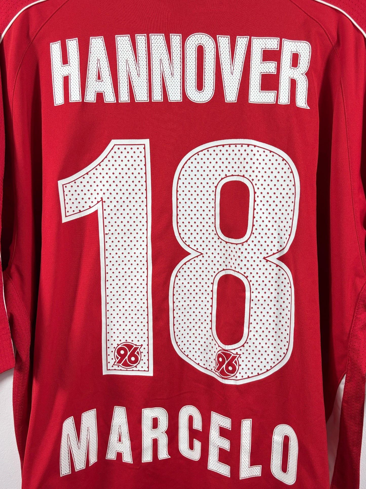 Hannover 96 2009/2010 Heimtrikot - XL - #18 Marcelo