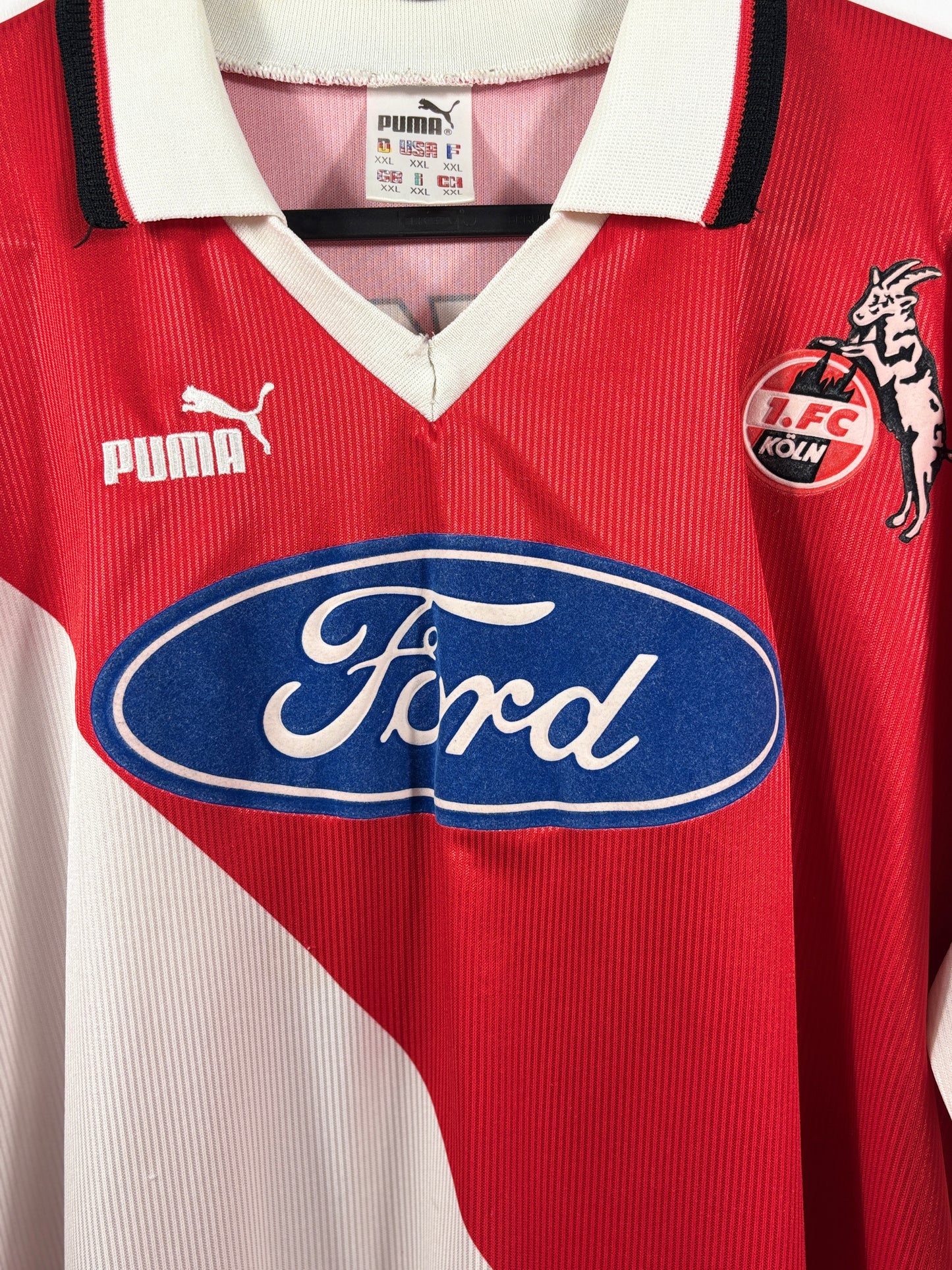 1. FC Köln 1997/1998 Jubiläumstrikot Ford – XXL