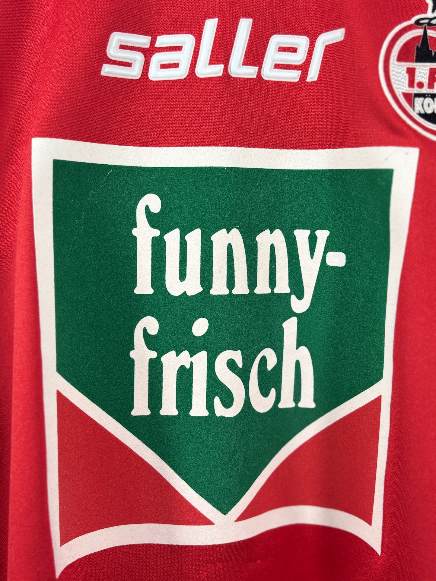 1. FC Köln 2004/2005 Heimtrikot Funny frisch – XL - #21 Schindzielorz
