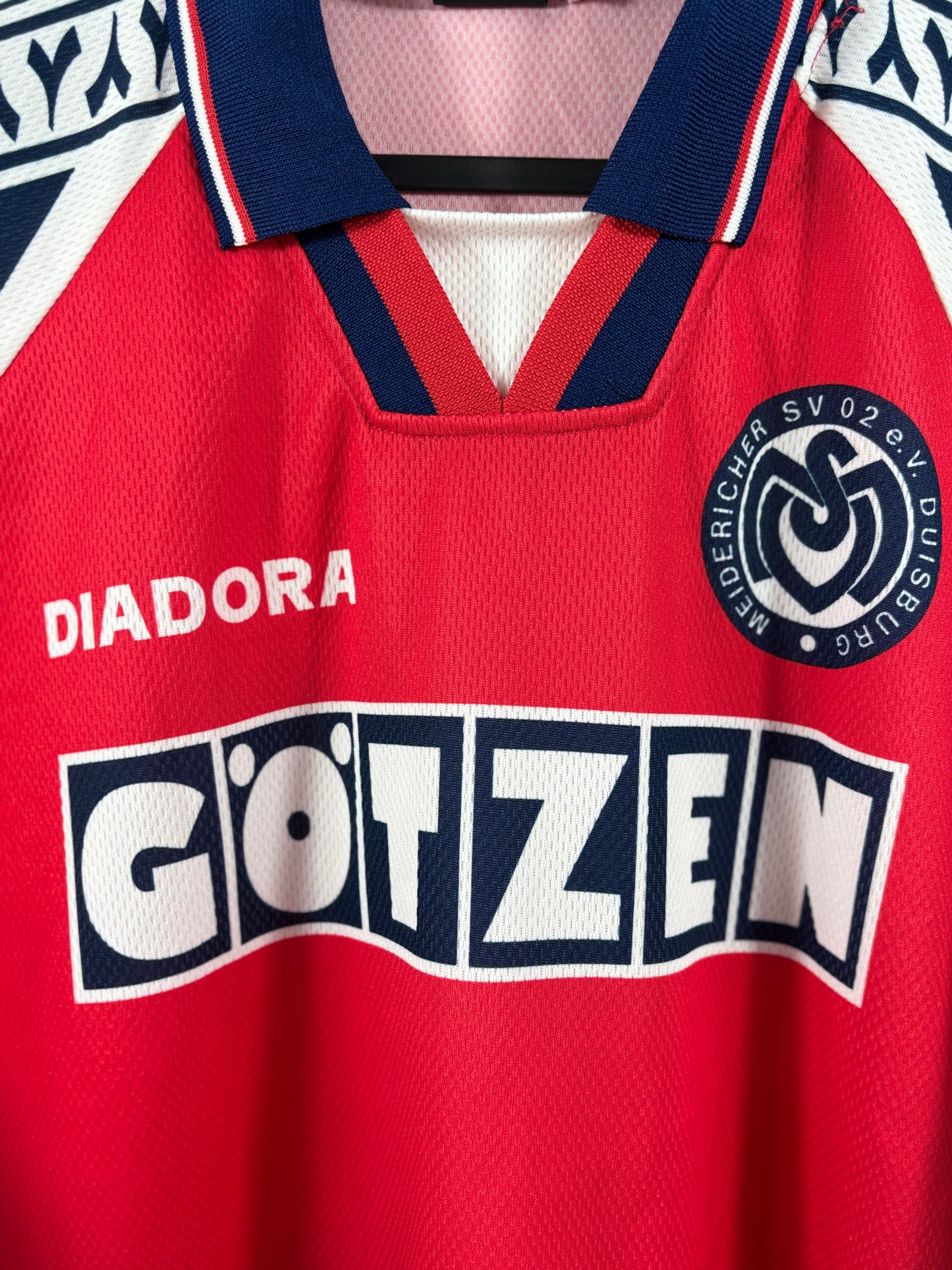MSV Duisburg 1996/1997 Auswärtstrikot Langarm – XL