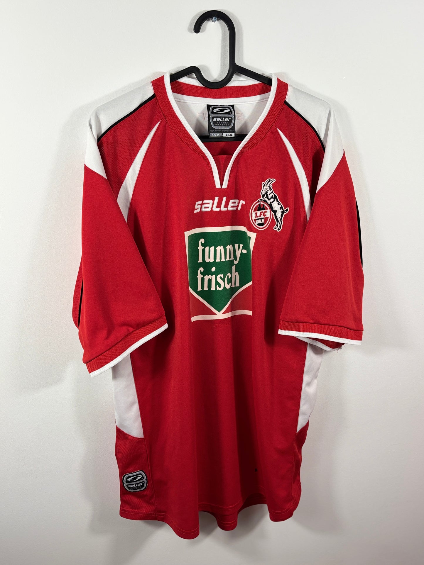 1. FC Köln 2004/2005 Heimtrikot Funny frisch – XL - #21 Schindzielorz