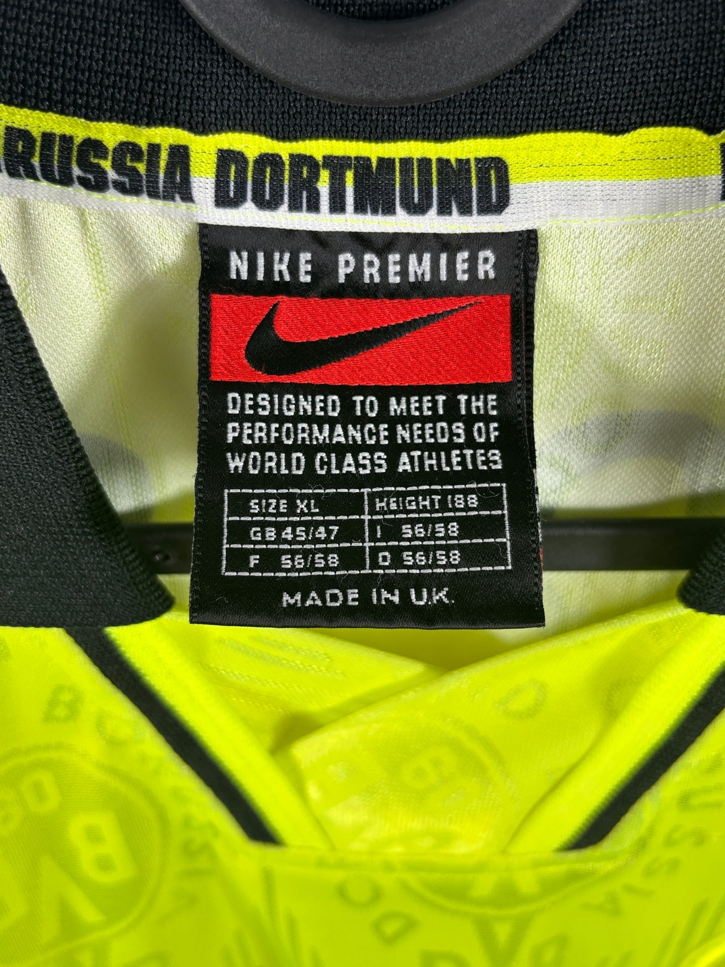 BVB Borussia Dortmund 1996/1997 Heimtrikot - XL - #19 Sousa