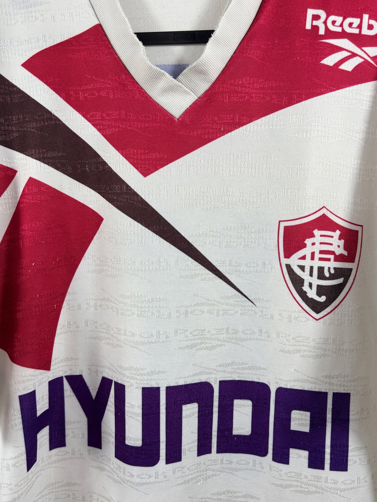 Camisa Fluminense 1995/1996 Auswärtstrikot - L (DEFEKT)
