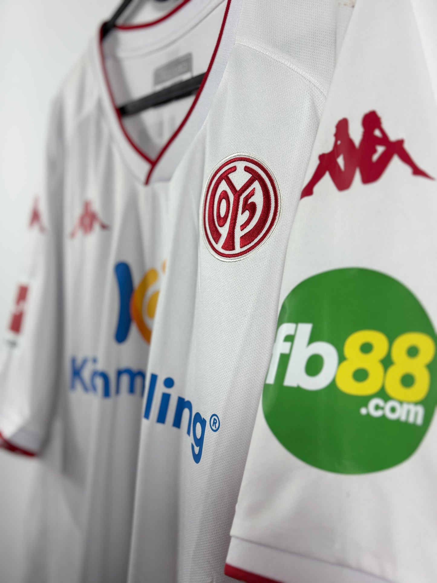 1. FSV Mainz 05 2022/2023 Auswärtstrikot - XL - #17 Ajorque (Matchprepared & signiert)