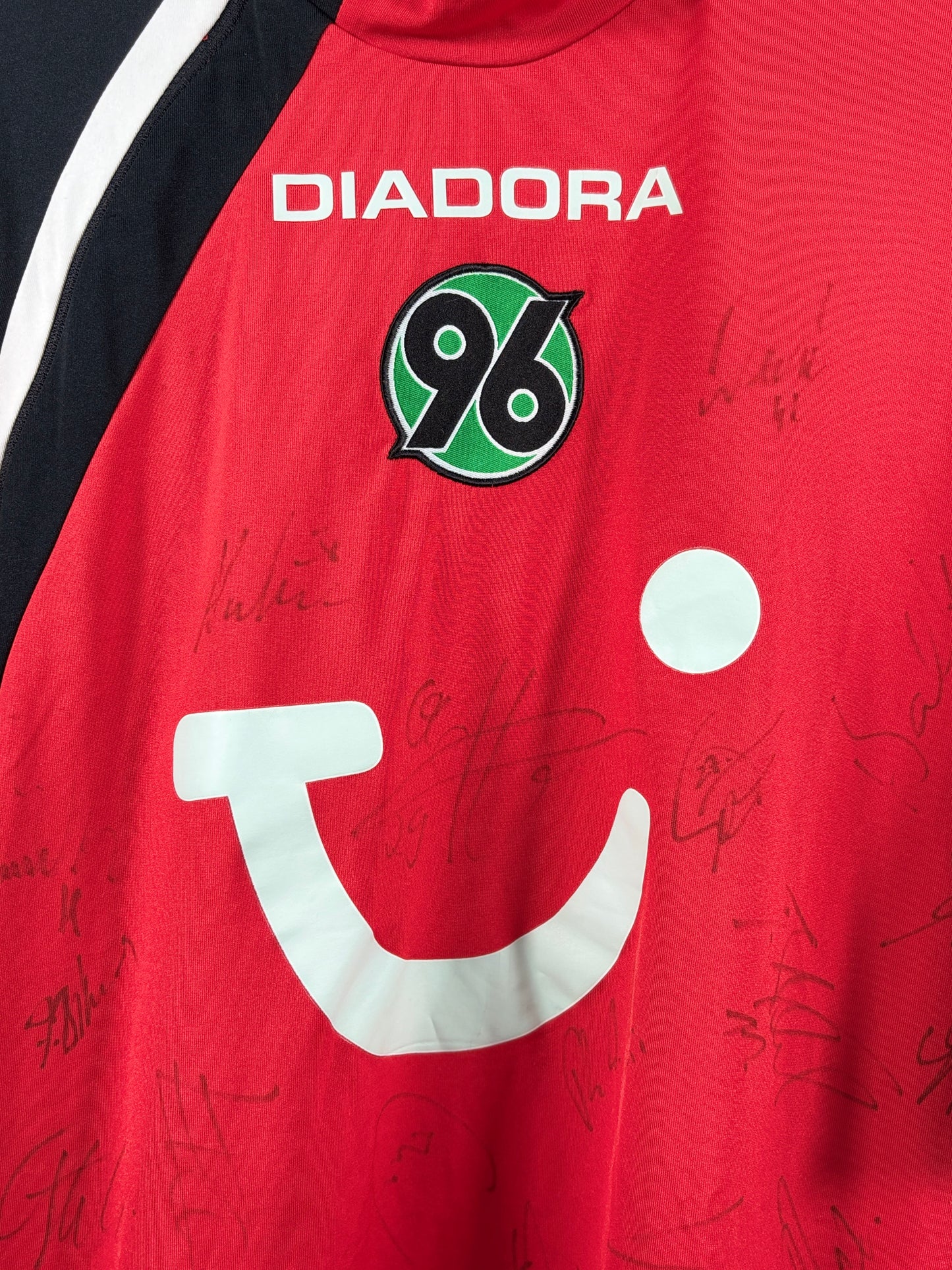 Hannover 96 2006/2007 Heimtrikot TUI - XL - #22 Fahrenhorst (Matchworn & signiert)