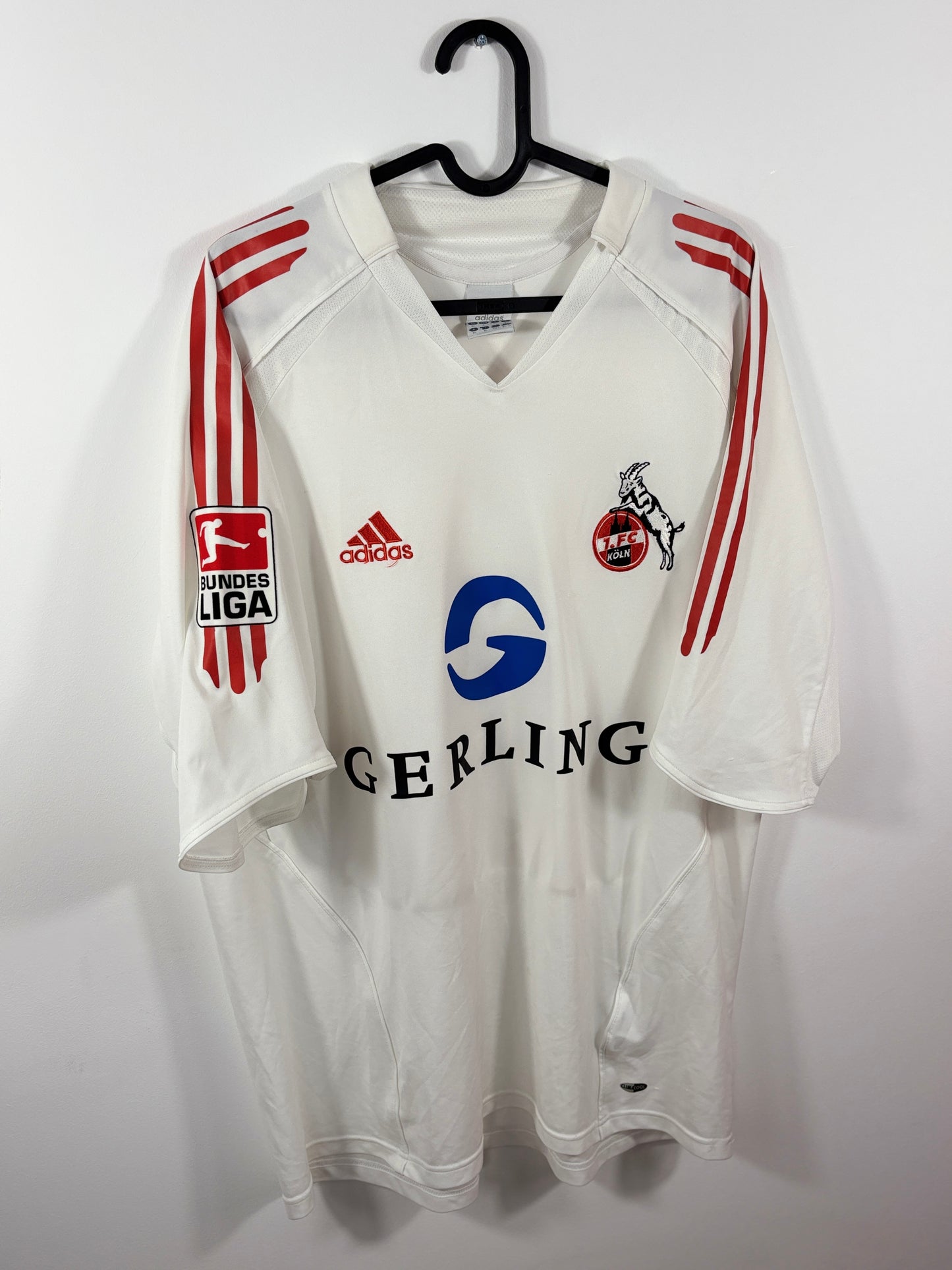 1. FC Köln 2005/2006 Heimtrikot Gerling – XL - #10 Podolski