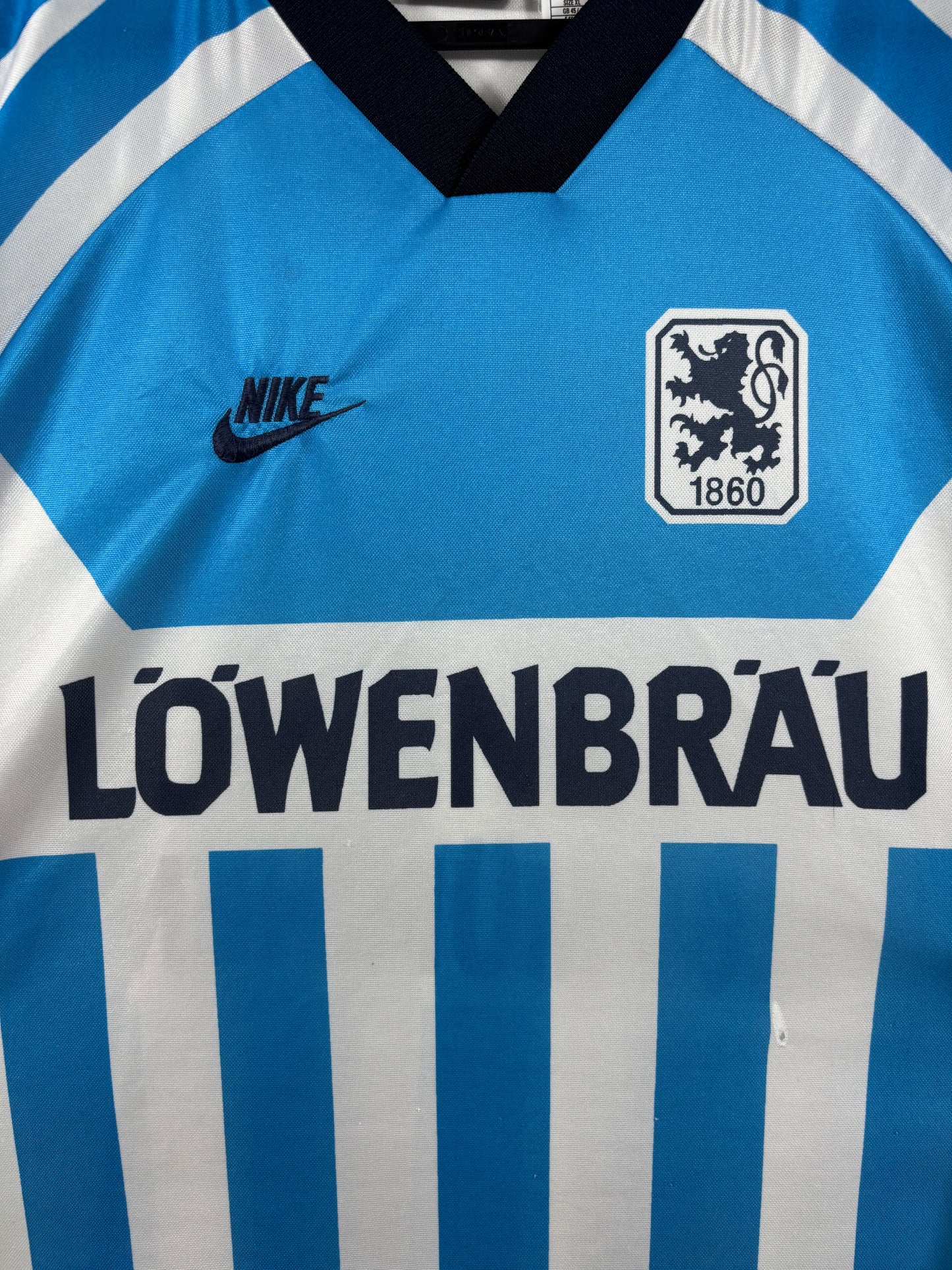 TSV 1860 München 1995/1996 Heimtrikot Löwenbräu – XL