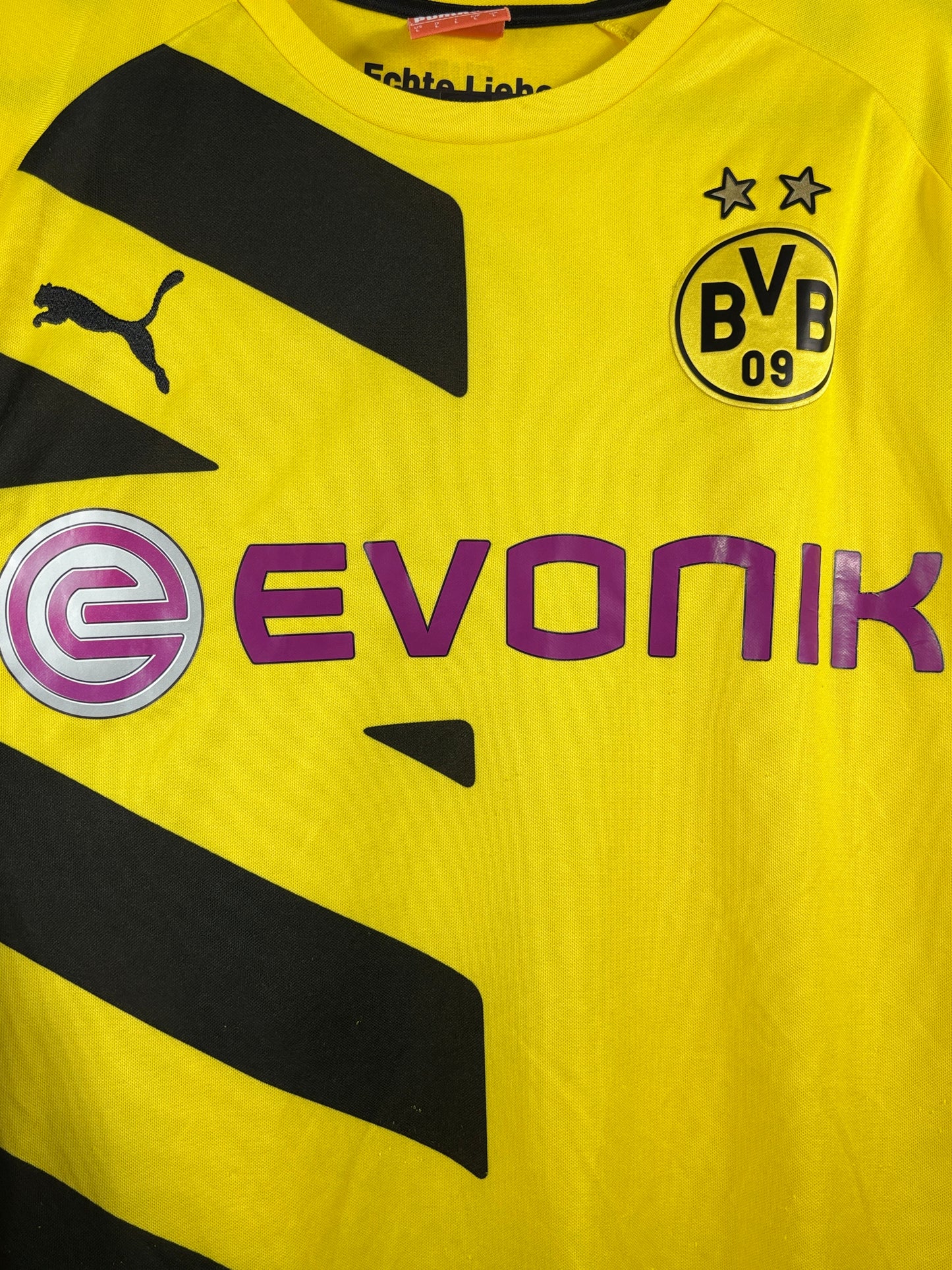 BVB Borussia Dortmund 2014/2015 Heimtrikot - L - #18 Sahin