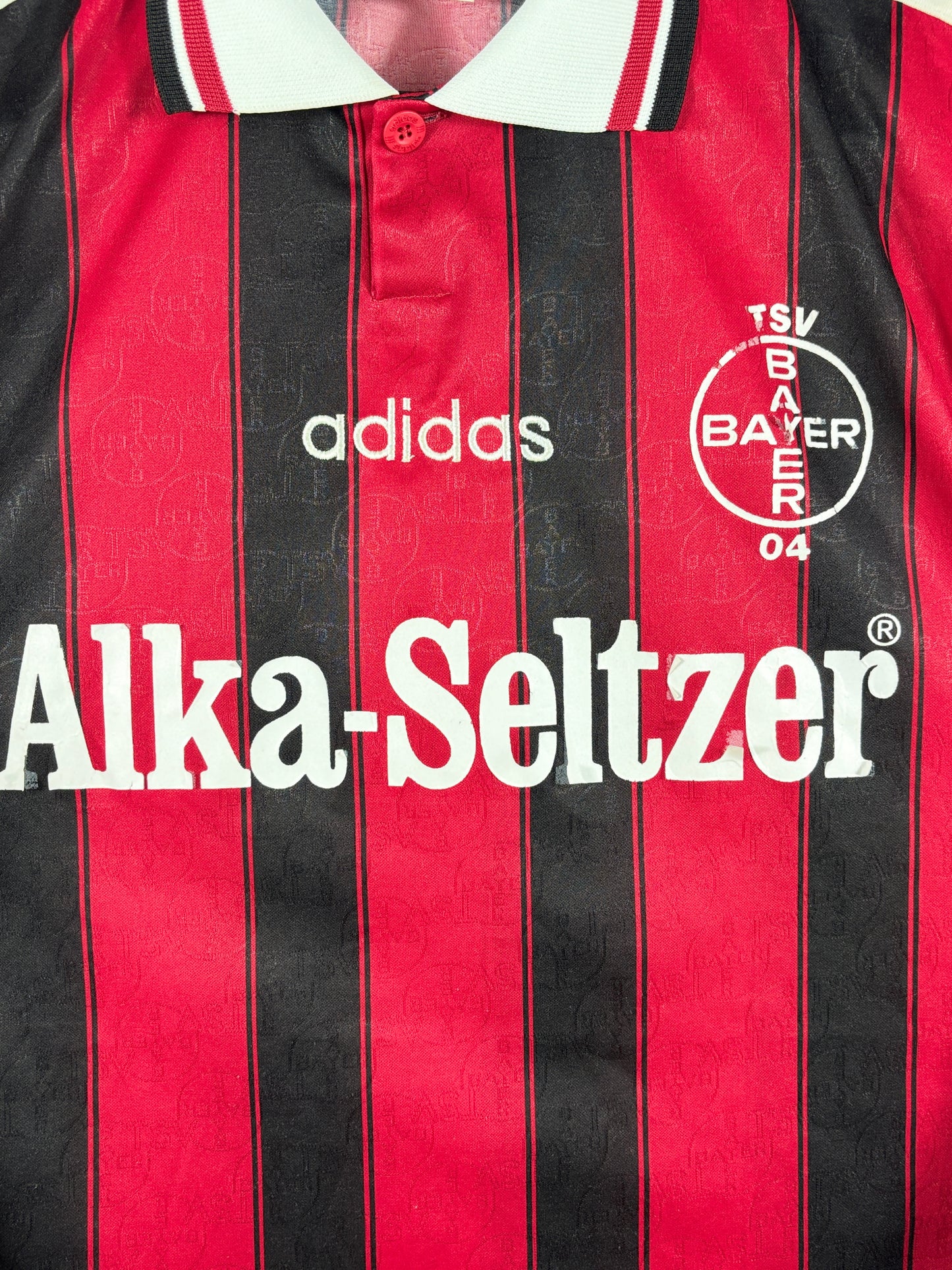 Bayer 04 Leverkusen 1995/1996 Heimtrikot - L
