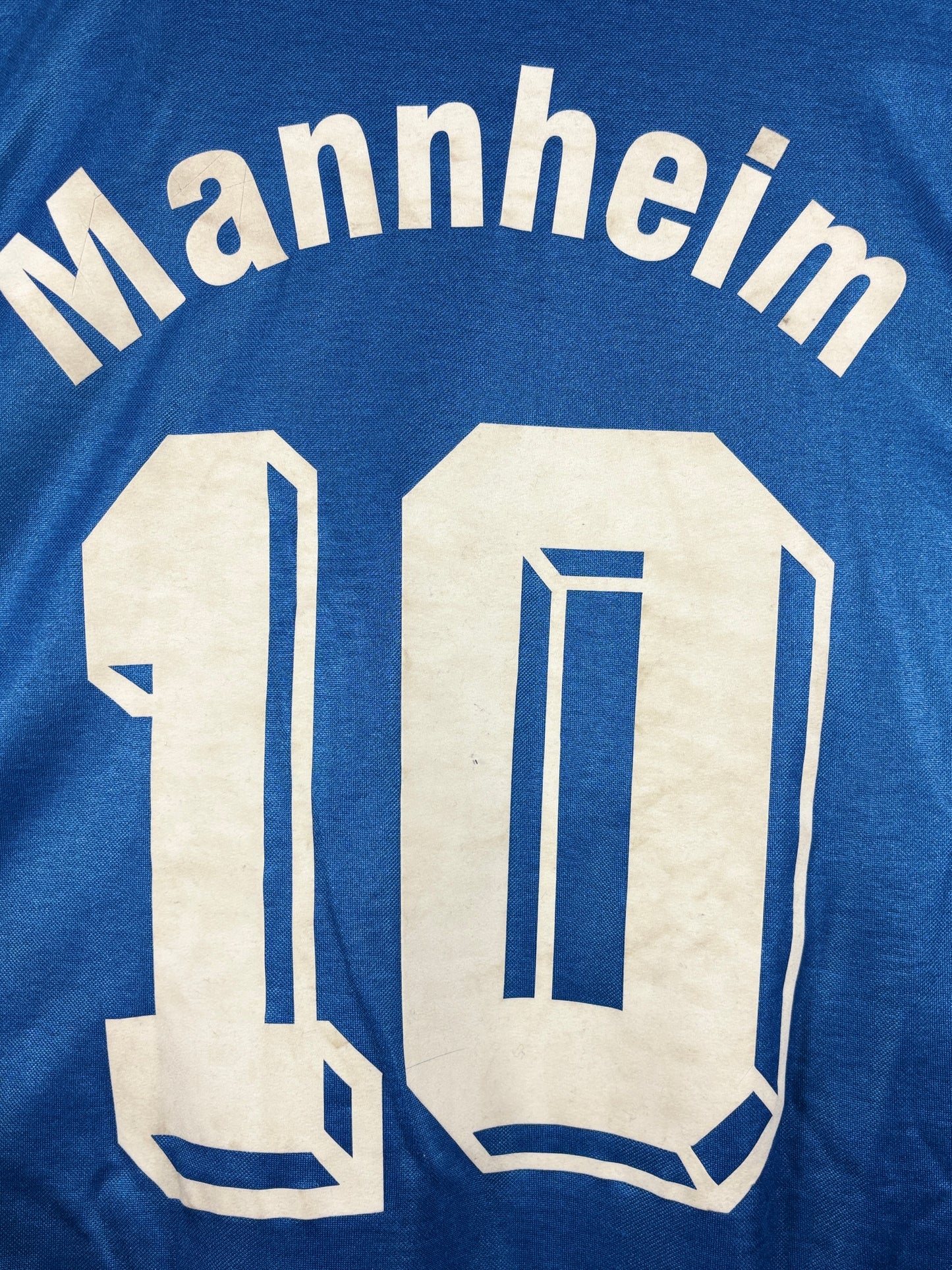 SV Waldhof Mannheim II 1991/1992 Heimtrikot  - L - #10 (Matchworn)