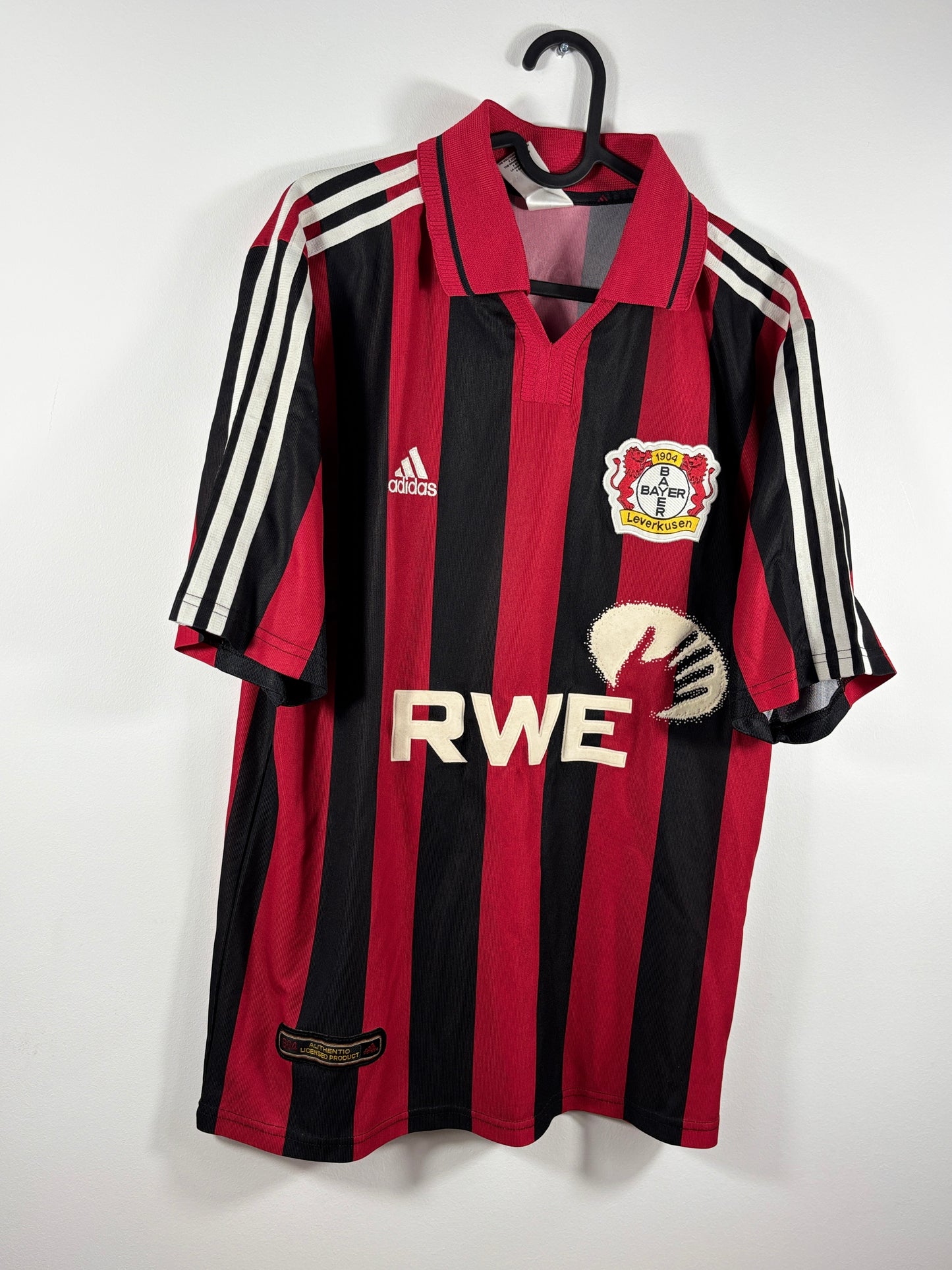 Bayer 04 Leverkusen 2001/2002 Heimtrikot - L - #9 Kirsten