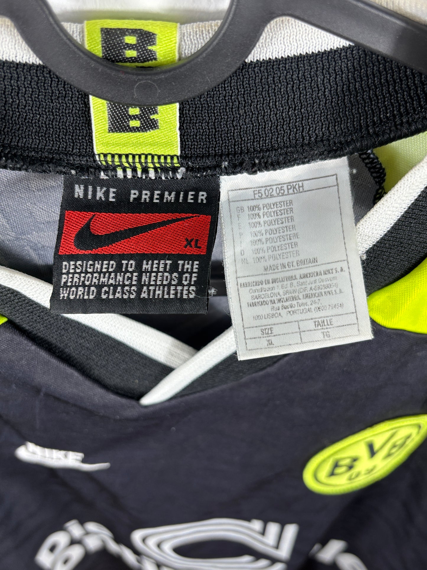 BVB Borussia Dortmund 1995/1996 Auswärtstrikot - XL