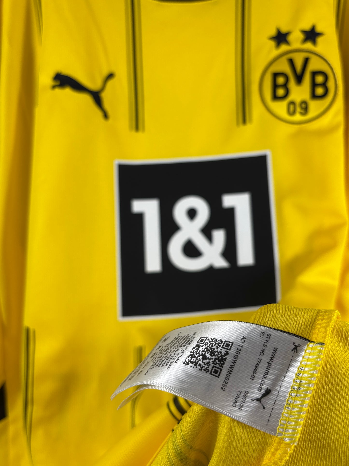 BVB Borussia Dortmund 2024/2025 Heimtrikot - XL - #10 Brandt (signiert & mit Original Rechnung + Etiketten)