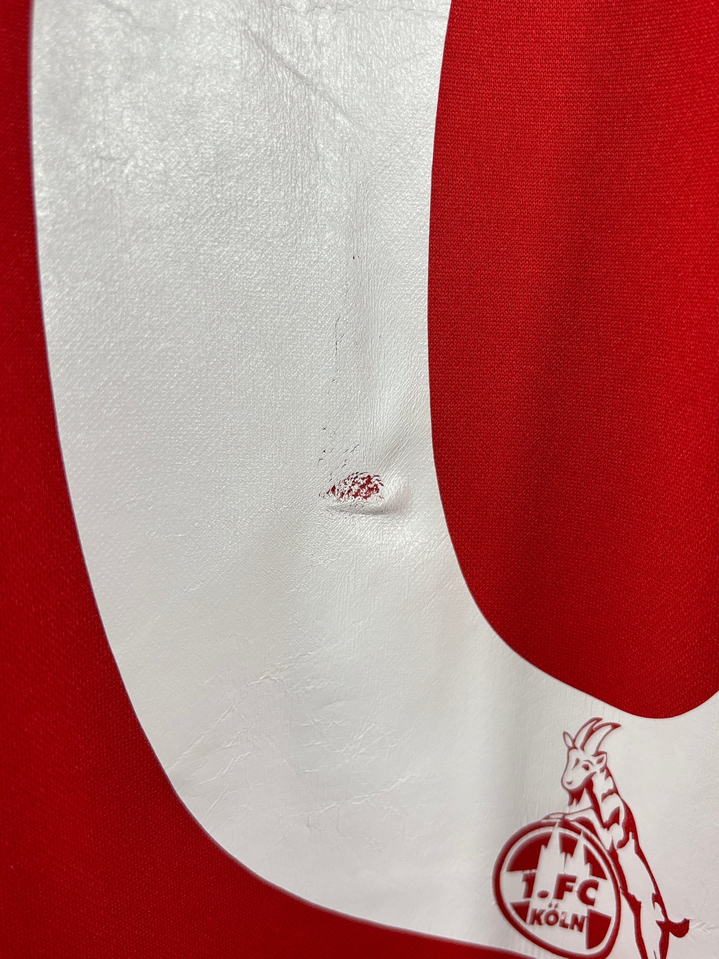 1. FC Köln 2004/2005 Heimtrikot Funny frisch – L/XL - #10 Podolski