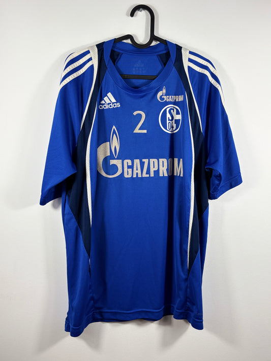 Schalke 04 2009/2010 Trainingstrikot - XL - #2 Westermann (Trainingworn)