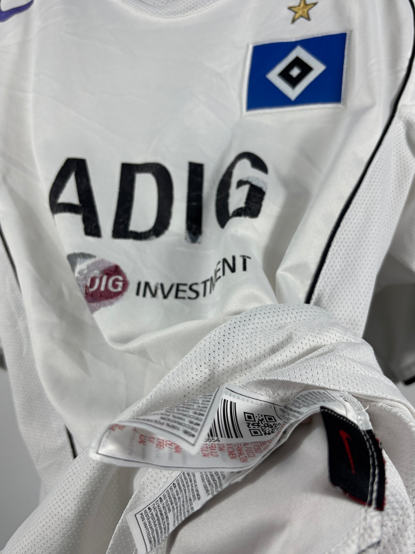 Hamburger SV 2004/2005 Auswärtstrikot - M - #11 Lauth