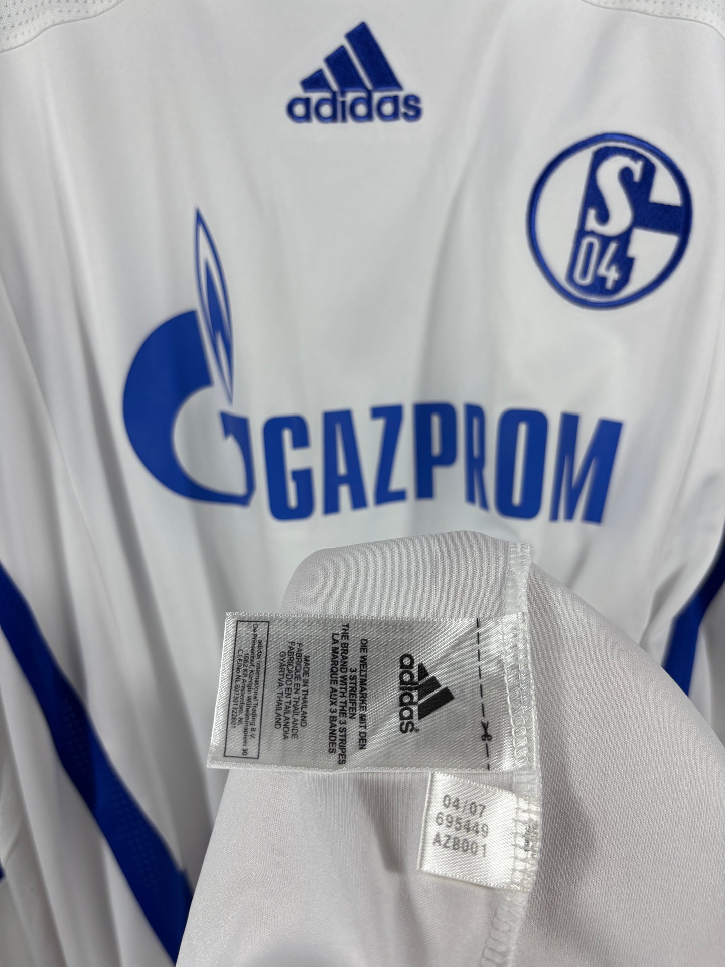 FC Schalke 04 2007/2008 Auswärtstrikot – XL - #23 Höwedes (Matchworn)