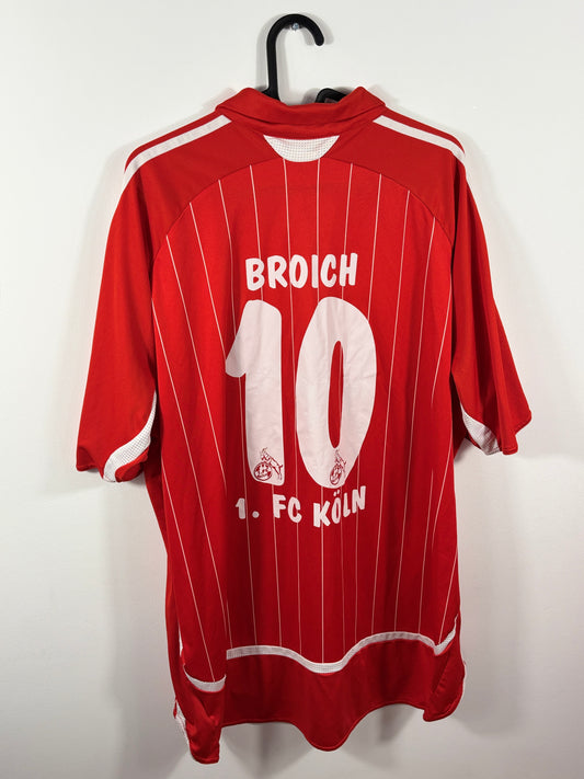1. FC Köln 2007/2008 Heimtrikot Rewe – XL - #10 Broich