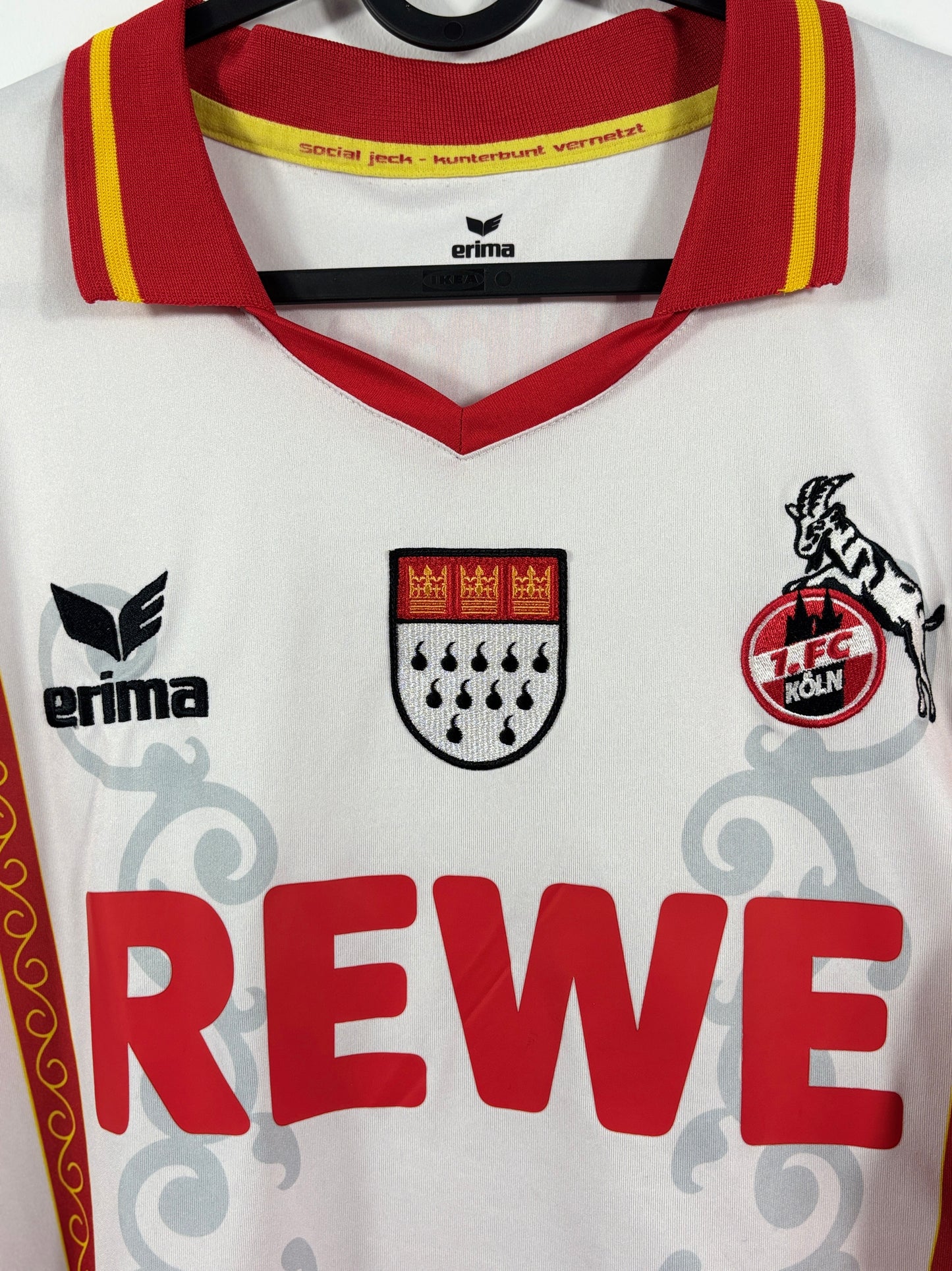 1. FC Köln 2014/2015 Karnevalstrikot Rewe – XXL - #10 Helmes