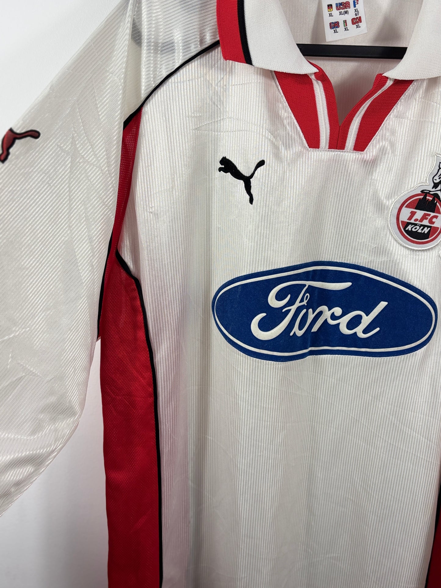 1. FC Köln 1998/1999 Heimtrikot Ford – XL