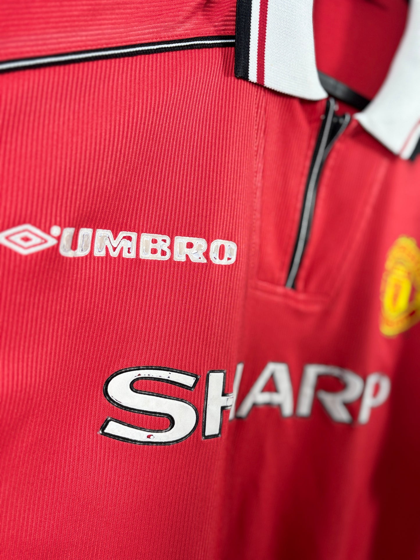 Manchester United 1998/1999/2000 Heimtrikot - M