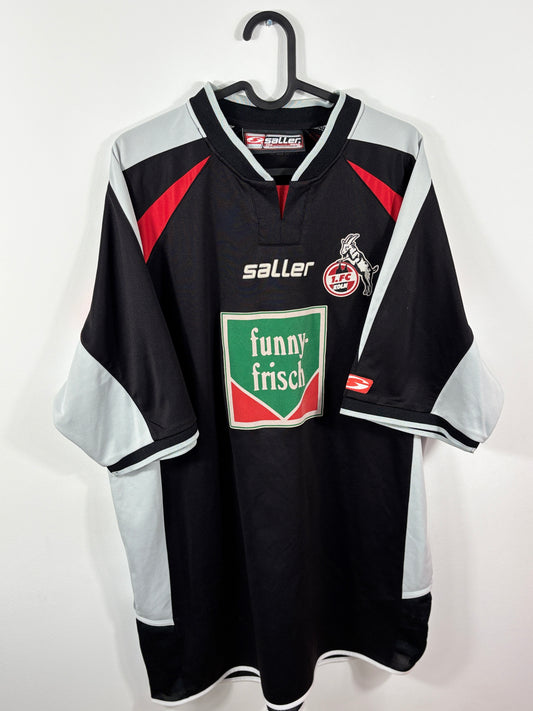 1. FC Köln 2003/2004 Auswärtstrikot Funny frisch – XXL
