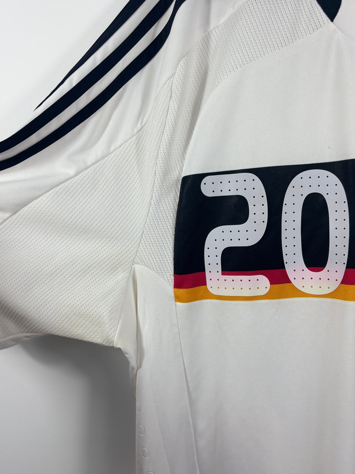 Deutschland DFB 2008 Heimtrikot – XL - #20 Podolski (signiert)