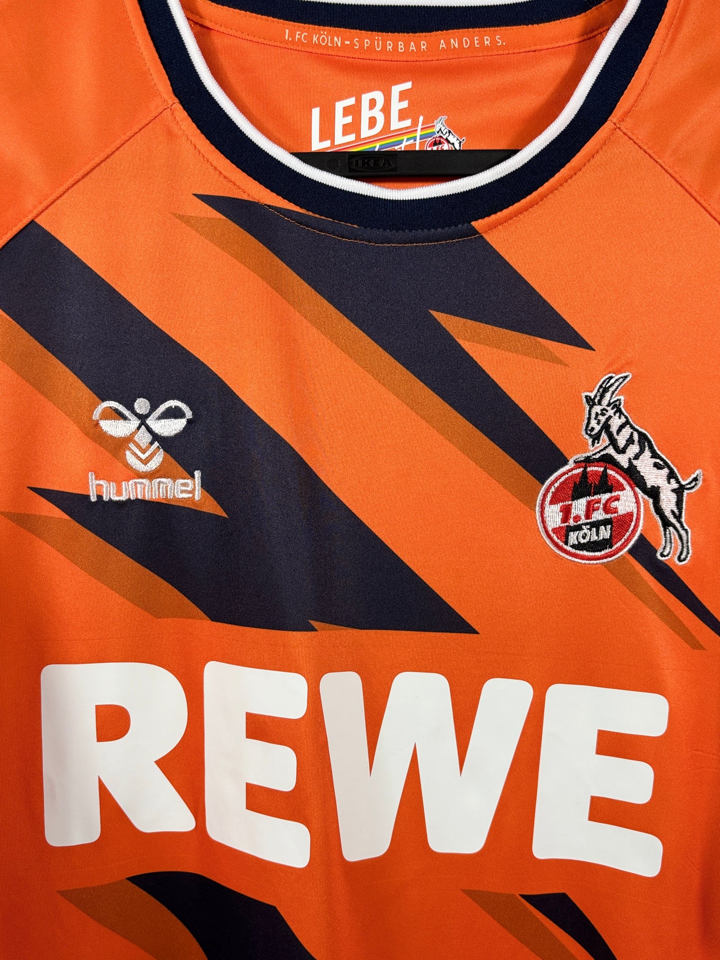 1. FC Köln 2022/2023 Torwarttrikot Rewe – XL - #1 Horn (Matchprepared)